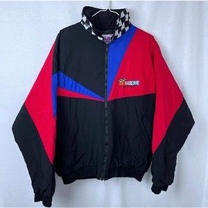 90s NASCAR Racing Jacket | Kado Outerwear | Size Large